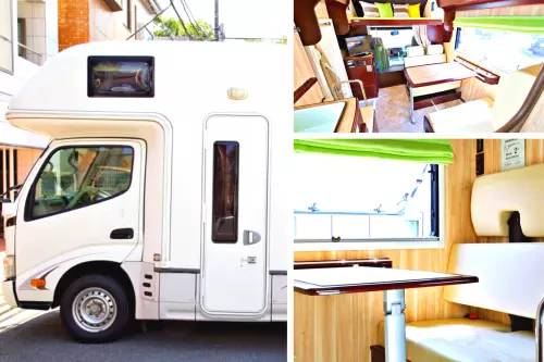 【Tokyo】Japan 6ppl RV Caravan 24 hours Rental Experience  (JTM-Luminous)