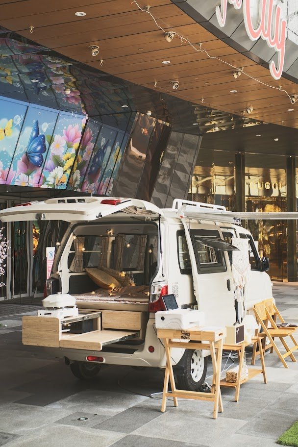 【台北】兩人台灣露營車24小時租用體驗(GDV)