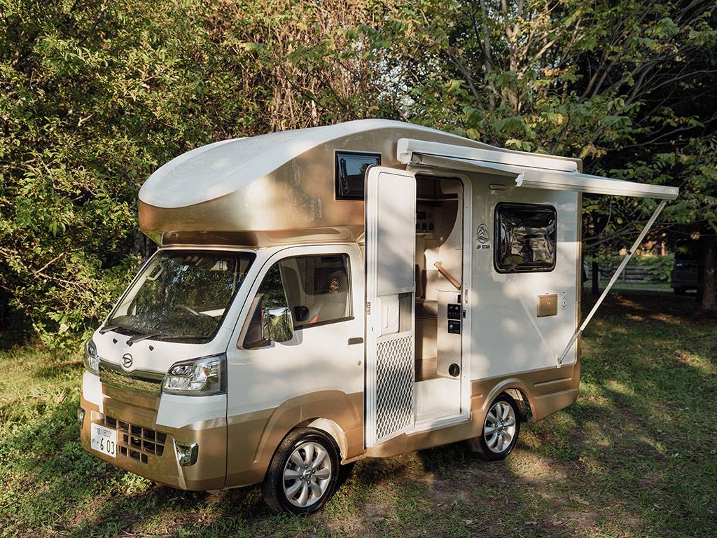 【New Chitose Airport】Japan Hokkaido RV Caravan Rental Experience(DS-Happy1)