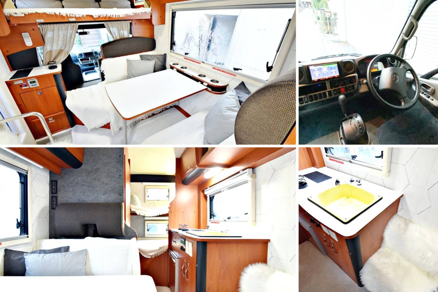 【東京】六人日本露營車24小時租用體驗(JTM-Brick)