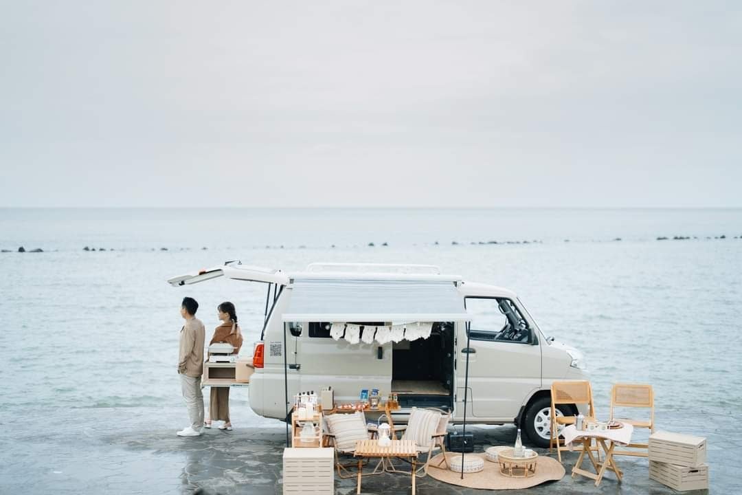 【台北】兩人台灣露營車24小時租用體驗(GDV)