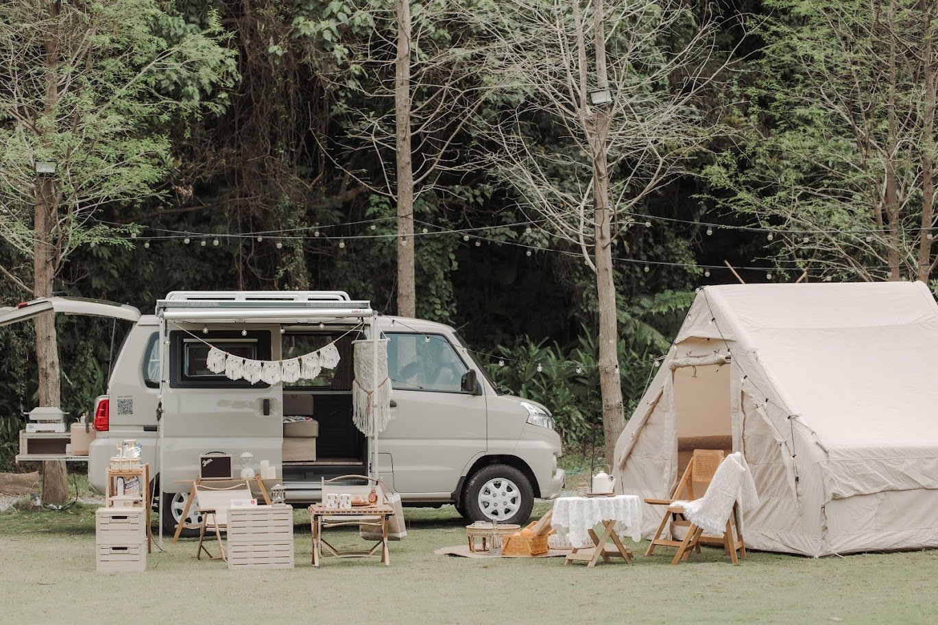 【台北】兩人台灣露營車24小時租用體驗(GDV)