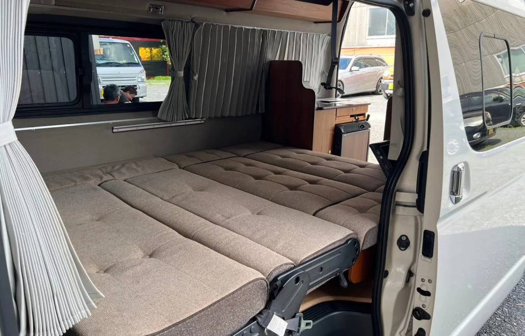 【福岡】二人日本露營車24小時租用體驗(JFV-Woody Wagon)