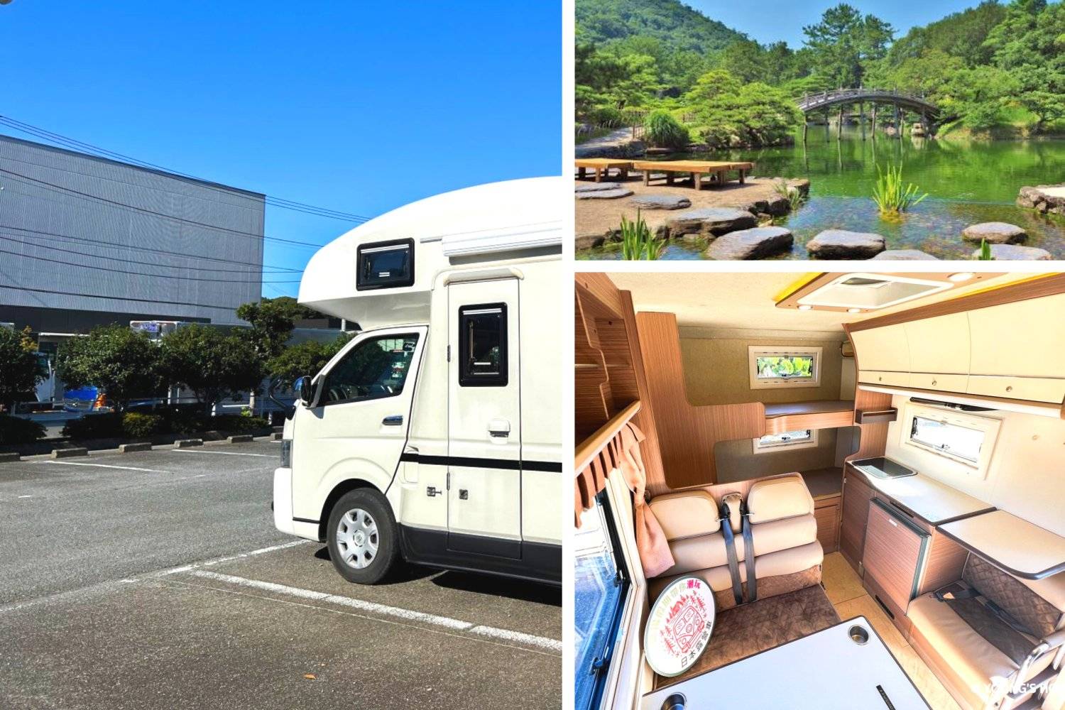 【四國高松】五人日本露營車24小時租用體驗(C-ROBINSON771)