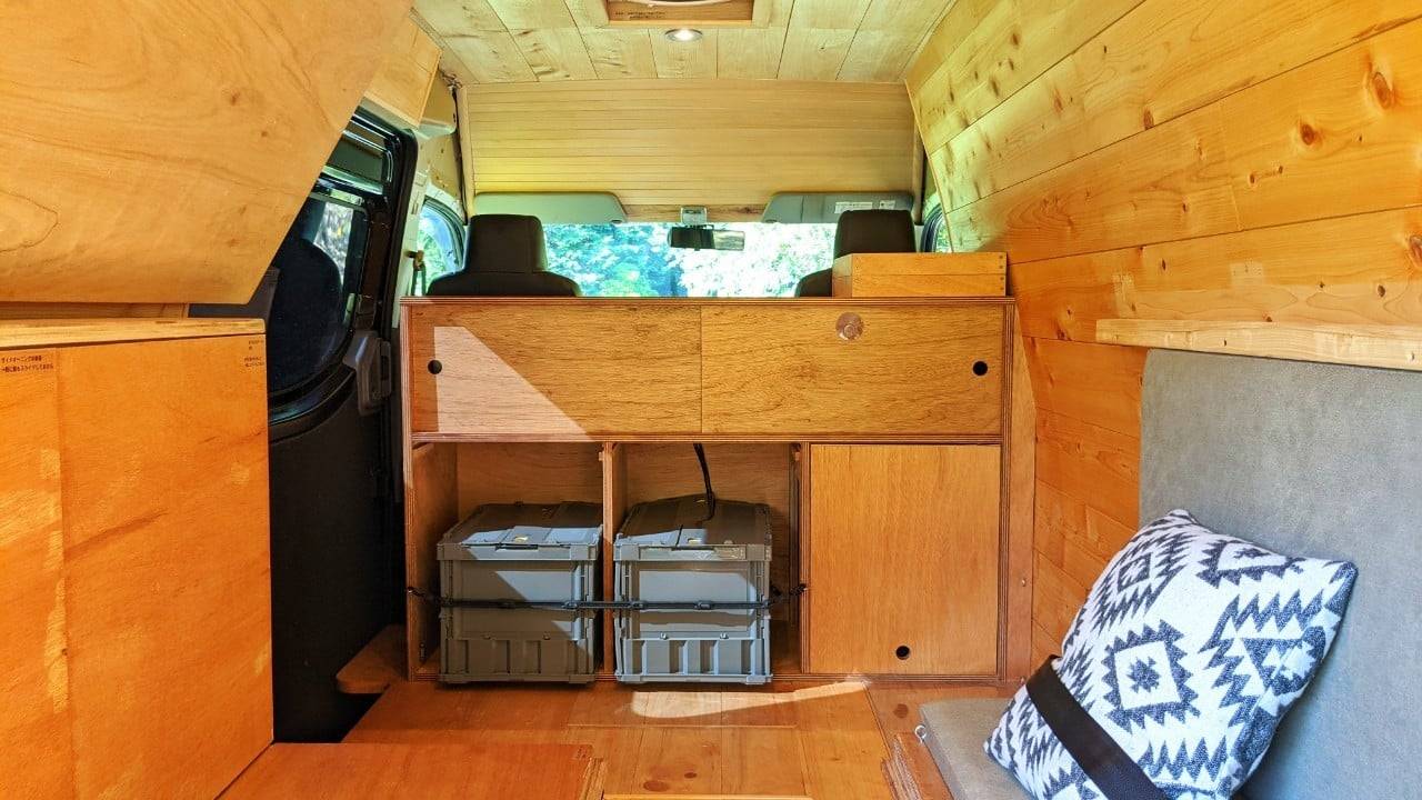 【Nagoya Airport】Japan Rental 3 People Compact Caravan RV Road Trip Experience (OS-Mazda Bongo Brawny)