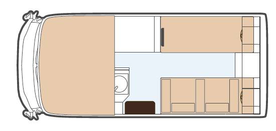 【New Chitose Airport】Japan Hokkaido RV Caravan Rental Experience(DS-TR500 CLH)