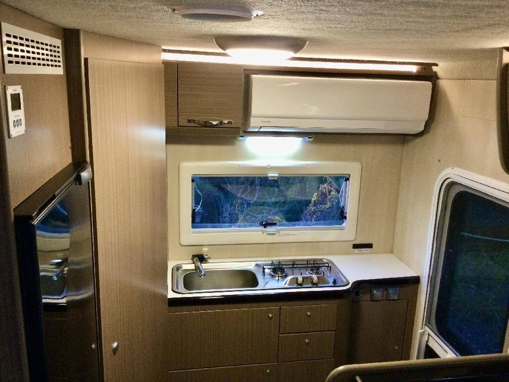 【New Chitose Airport】Japan Hokkaido RV Caravan Rental Experience(DS-Corde Leaves)